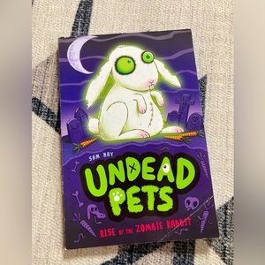 🔺3/$15 Undead Pets Rise of the Zombie Rabbit book by Sam Hay